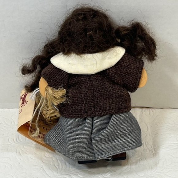 VTG 1998 Wooden Little Pilgrim Girl Doll Lizzie High The Little Ones 6"x4" - Picture 3 of 16